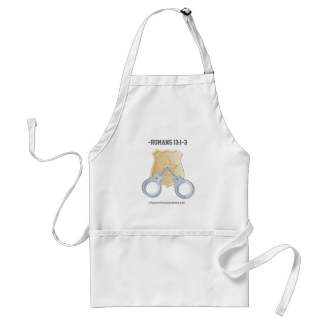 Law Enforcement Adult Apron (Front)