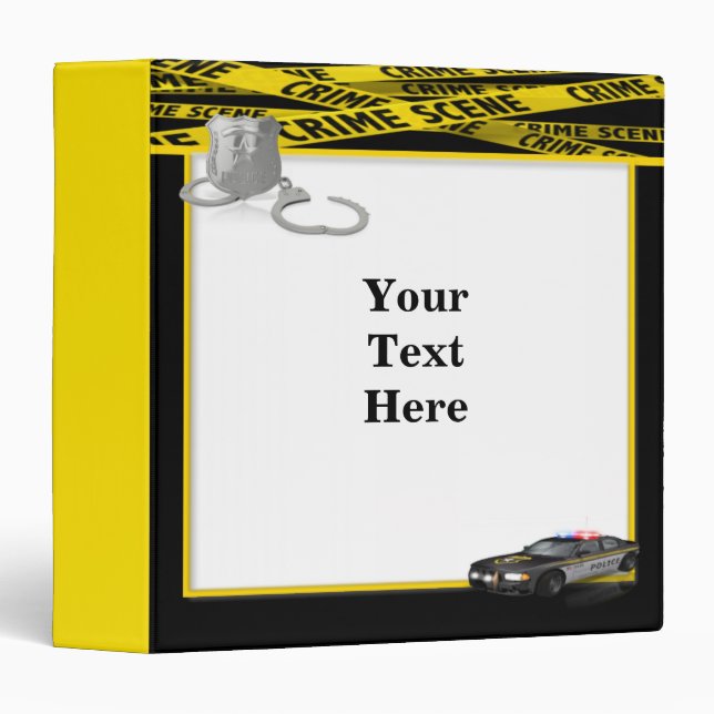 Law Enforcement Binder (Front/Spine)