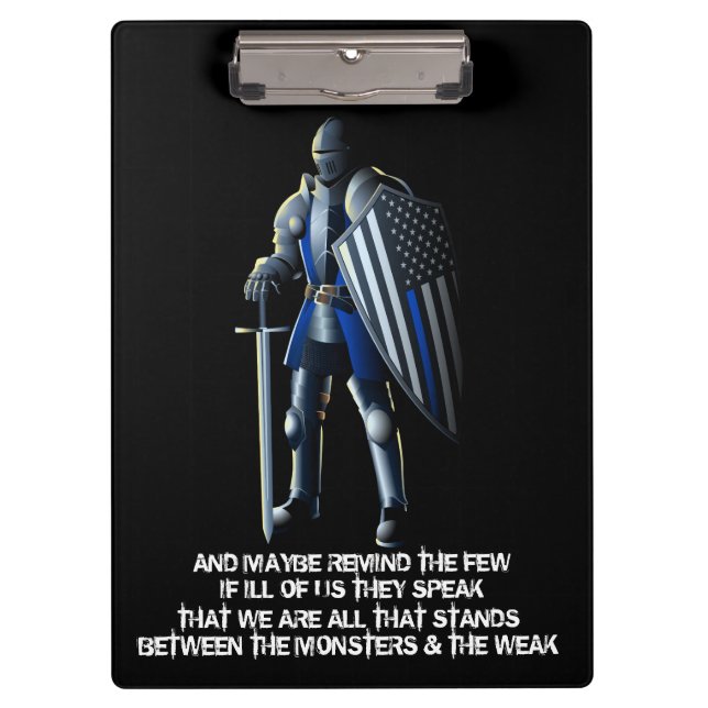 Law Enforcement Clipboard (Front)