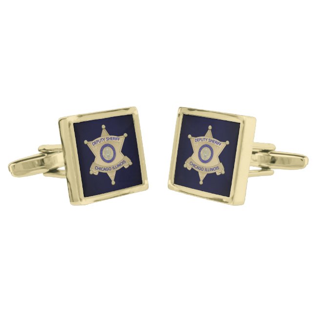 Law Enforcement Cufflinks (Angled)