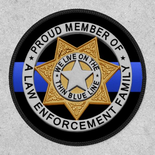 Law Enforcement Family Badge