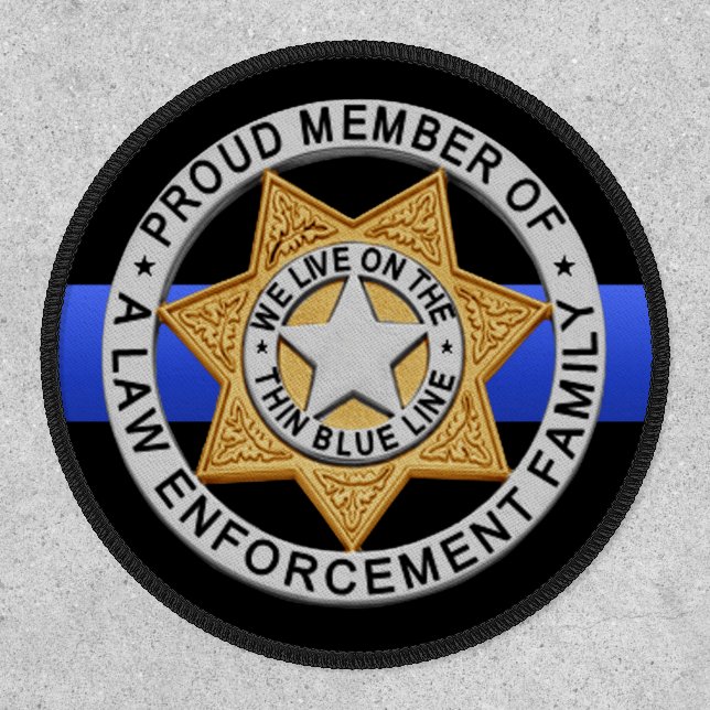 Law Enforcement Family Badge (Front)