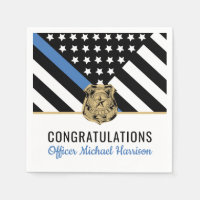 Law Enforcement Flag Police Academy Graduation