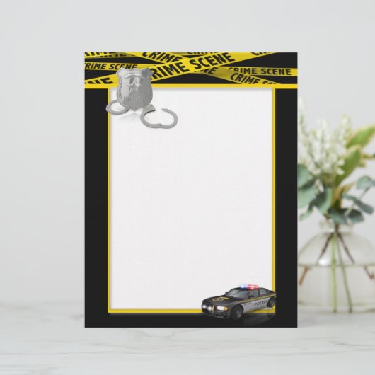 Law Enforcement Letterhead (Standing Front)