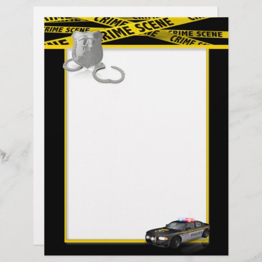 Law Enforcement Letterhead (Front/Back)