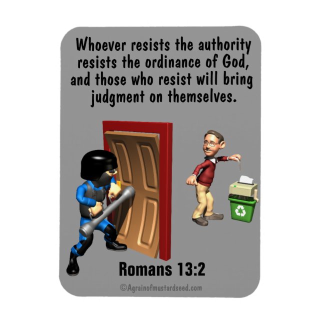 Law Enforcement Magnet (Vertical)