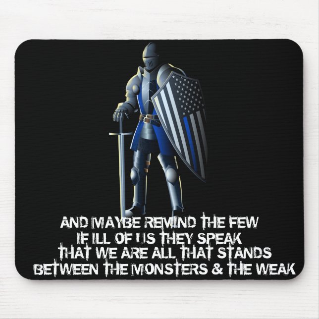 Law Enforcement Mousepad (Front)