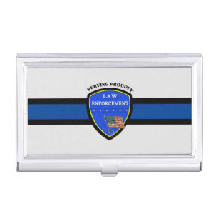 Law Enforcement Police Business Card Case
