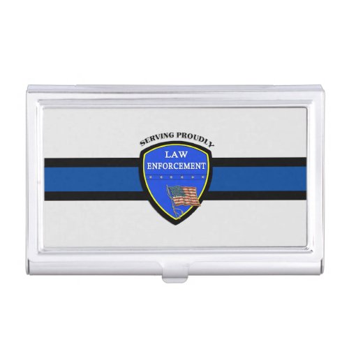 Law Enforcement Police  Business Card Case