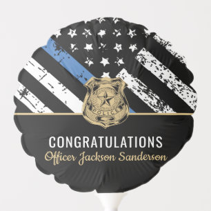 Law Enforcement Police Department Retirement Party Balloon