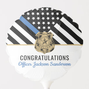 Law Enforcement Police Department Retirement Party Balloon