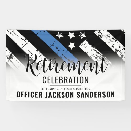 Law Enforcement Police Department Retirement Party