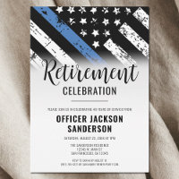 Law Enforcement Police Department Retirement Party