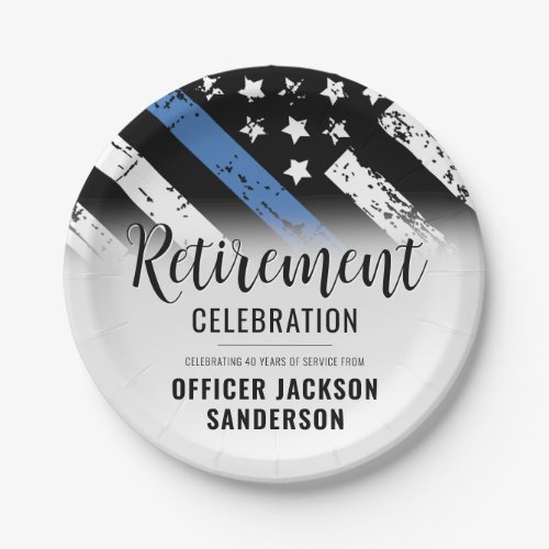 Law Enforcement Police Department Retirement Party