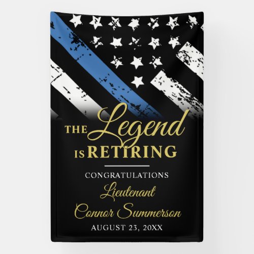 Law Enforcement Police Officer Retirement Party