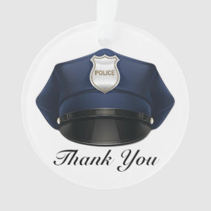 Law Enforcement - Police - Thank You Ornament