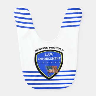 Police Family Baby Bibs and Gear