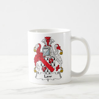 Law Family Crest Coffee Mug