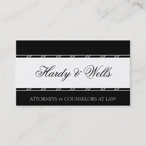 Customizable Law Firm Attorney Lawyer Legal Counselor Platinum Business Card Templates