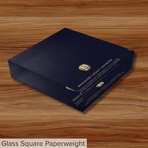 Law Firm Branded Desk Paperweight