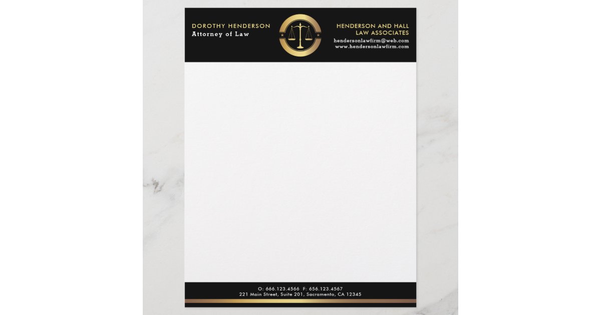 Lawyer Advocate Letterhead Format | ubicaciondepersonas.cdmx.gob.mx