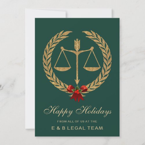 Law firm Holiday