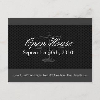 Law Firm Open House Invitation