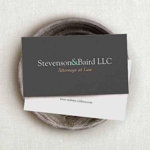 Customizable Lawyers Business Card