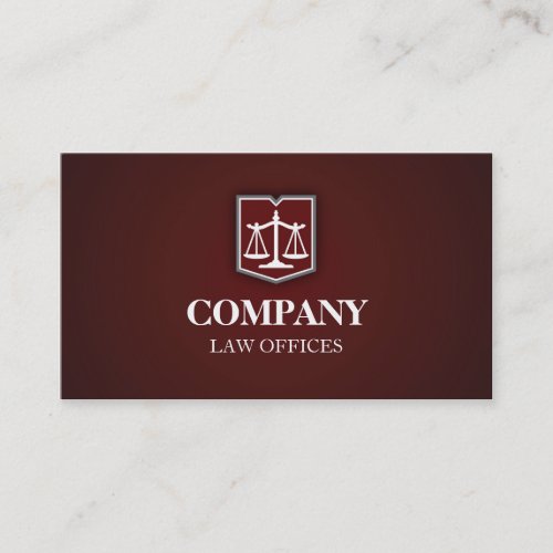 Law Firm Professional Business Card