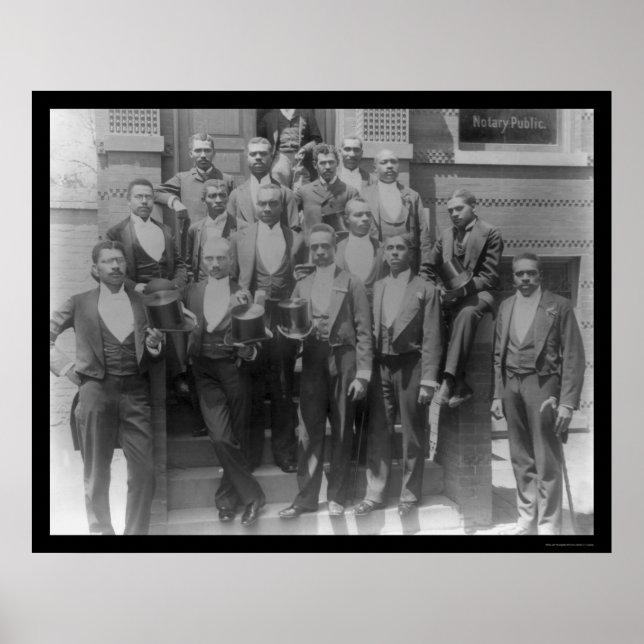 Law Graduates of Howard University 1899 Poster (Front)