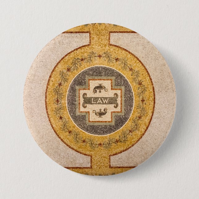 Law in the Library of Congress Button (Front)