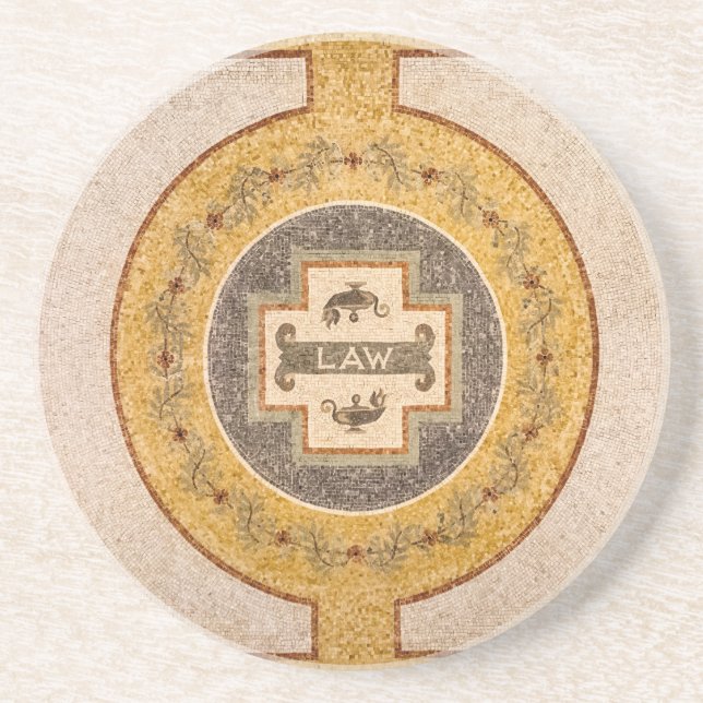 Law in the Library of Congress Coaster (Front)