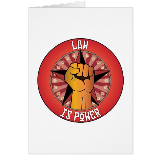 Law Is Power Cards (Front)