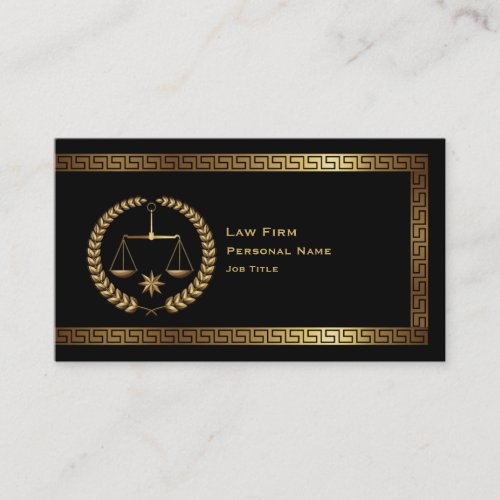 Law &amp; Legal Business Card