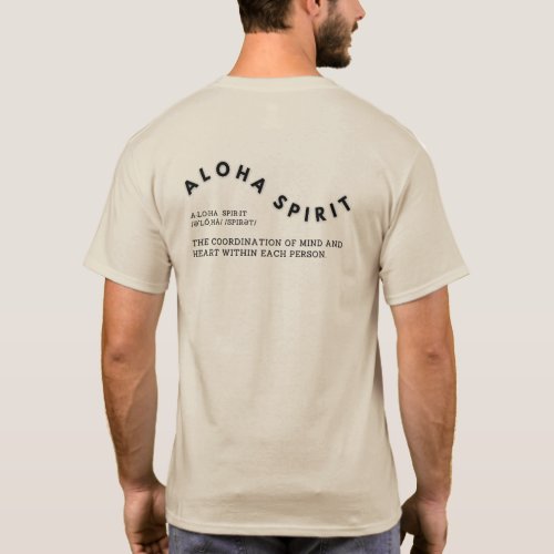 Law of Aloha Spirit Hawaii Surfer Vacation Shirt