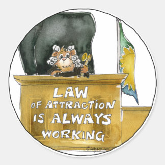Law of Attraction Always Working Stickers