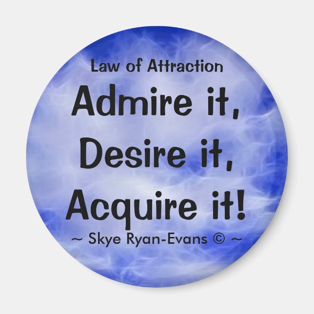 LAW OF ATTRACTION Collection I Magnet (Front)
