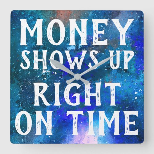 Law of Attraction Money Shows Up on Time Square Wall Clock