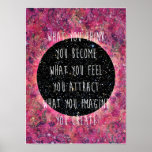 Law Of Attraction Poster at Zazzle