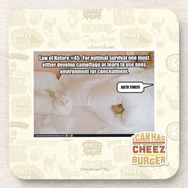 Law of Nature #45 Coaster (Front)