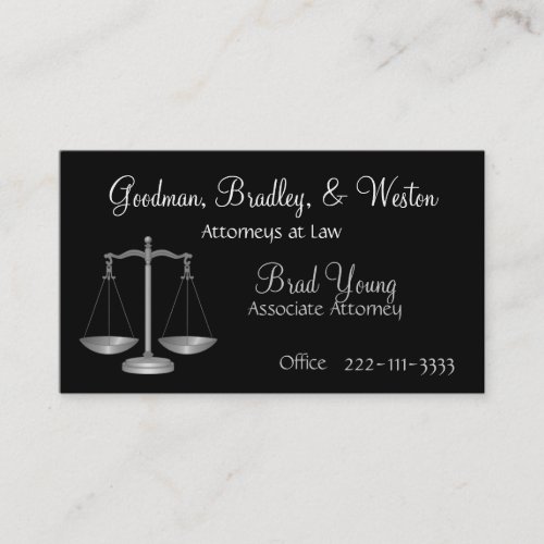Law Office Business Card