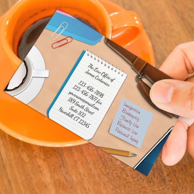 Law Office Business Card Template (Creator Uploaded)