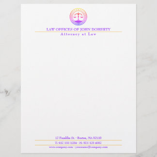 LAW OFFICE | Elegant Letterhead