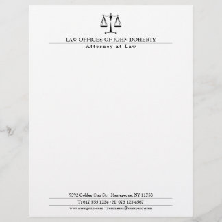 LAW OFFICE | Elegant Letterhead