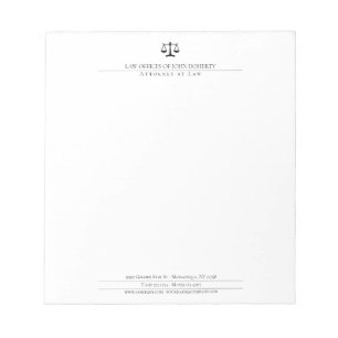 LAW OFFICE Elegant Notepad