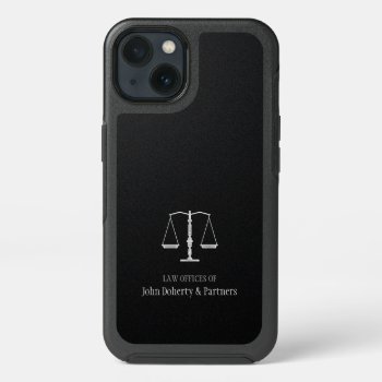 Law Office | Elegant Scales Of Justice Iphone 13 Case by BestCases4u at Zazzle