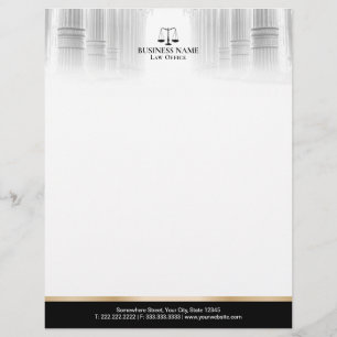 Law Office Professional Lawyer Attorney Letterhead