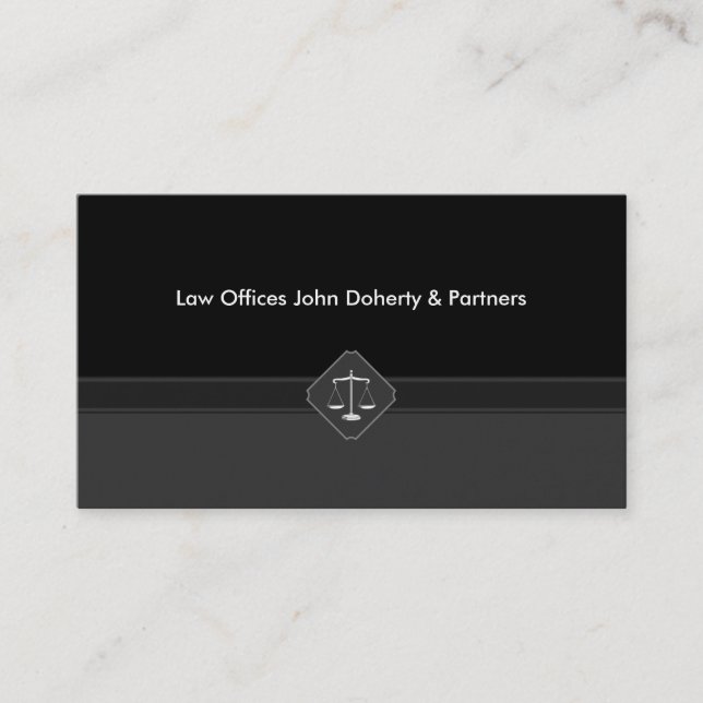 Law Offices - Business Card (Front)
