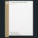 LAW OFFICES | Lawyer Letterhead<br><div class="desc">Perfect letterhead for law firm,  lawyers,  attorneys and other legal professionals. Text can be changed and customized to your personal needs.</div>