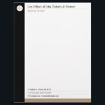 LAW OFFICES | Lawyer Letterhead<br><div class="desc">Perfect letterhead for law firm,  lawyers,  attorneys and other legal professionals. Text can be changed and customized to your personal needs.</div>